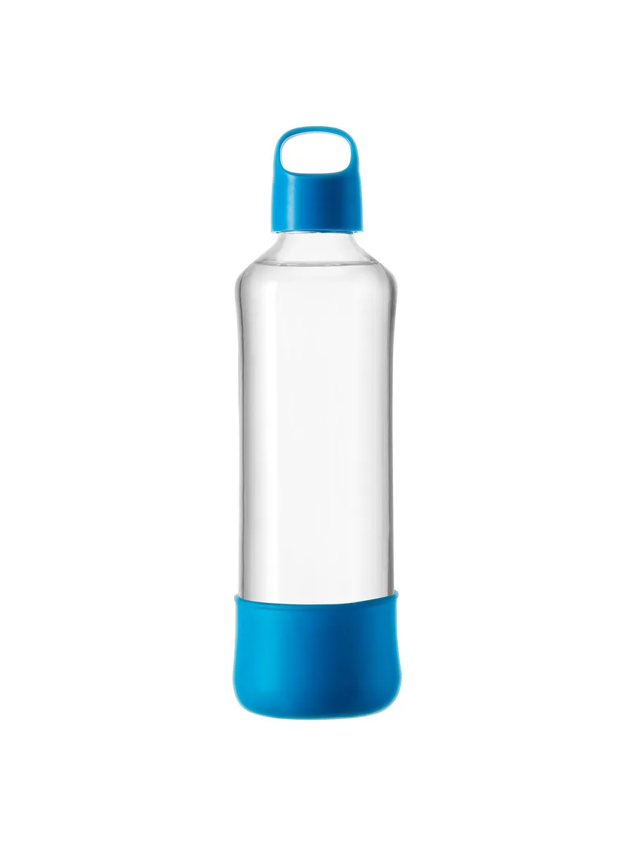 borgonovo-water-to-go-glasflasche-720-ml-blauer-deckel image 1