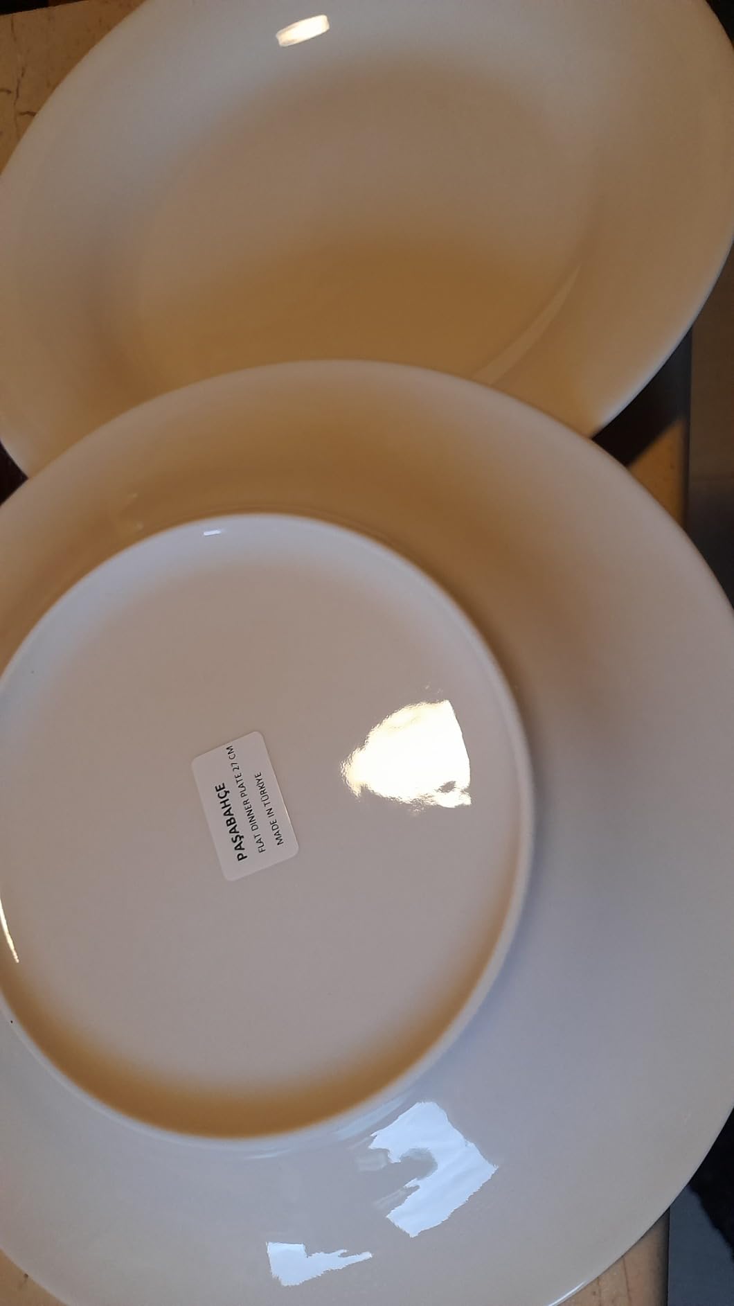 Endlich Platz auf dem Teller