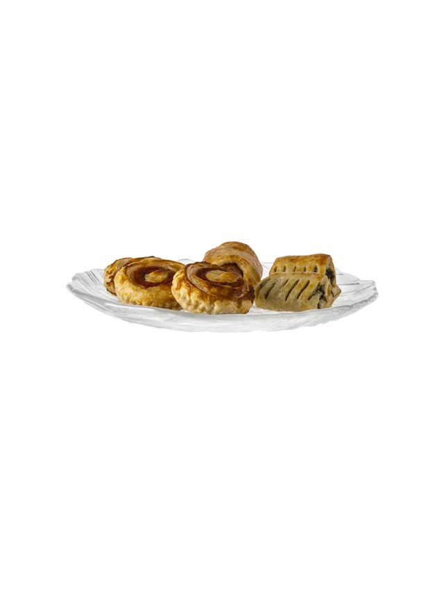 borgonovo-oak-flachteller-glas-27-cm-transparent image 1
