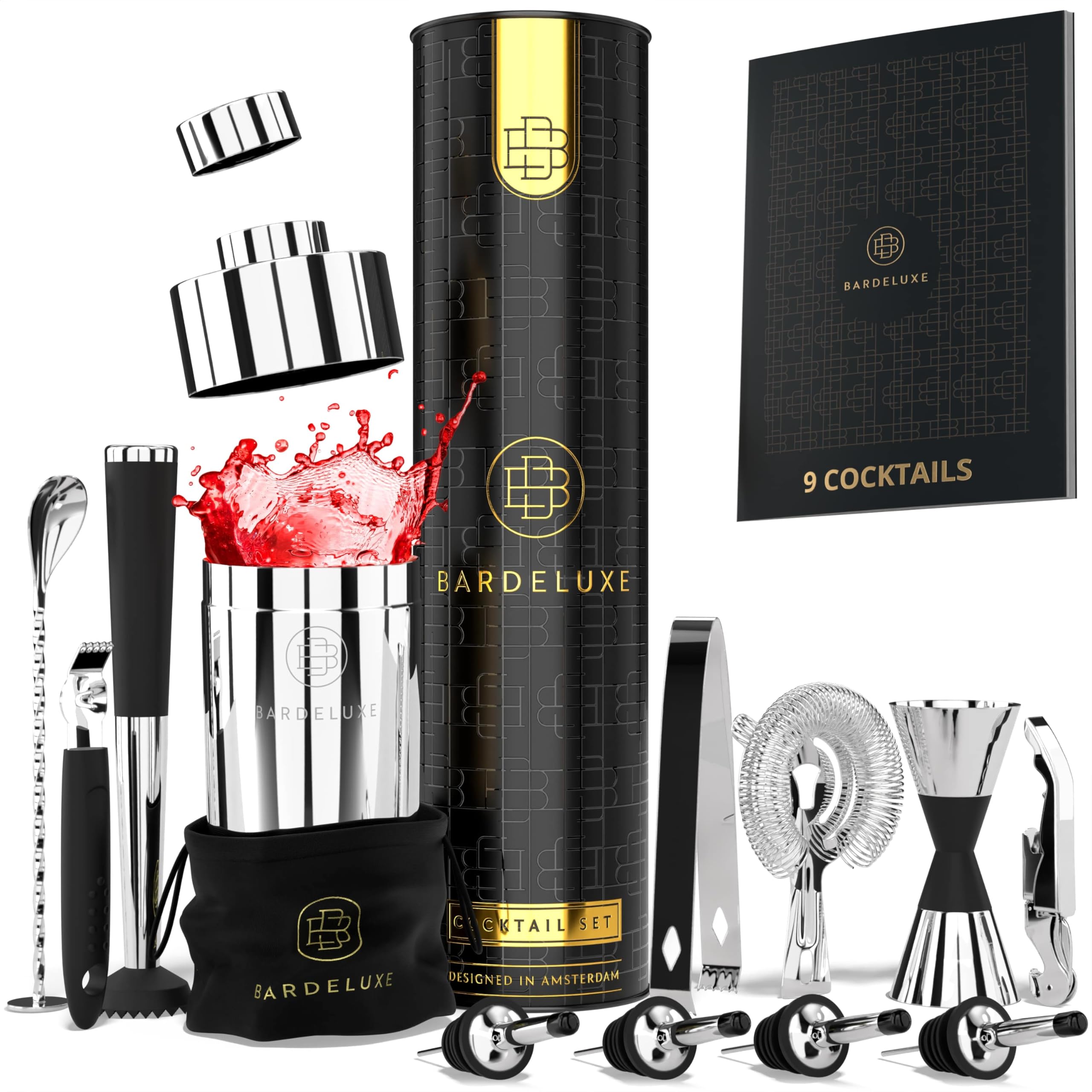 bardeluxe-cocktail-sets-12-teilig-metallic-schwarz-edelstahl image 8