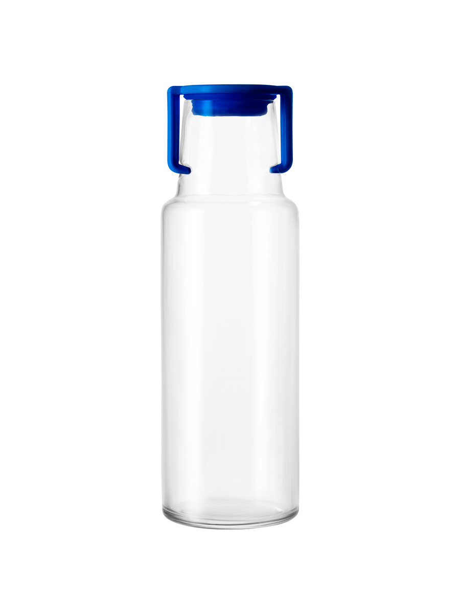 borgonovo-fenice-glasflasche-1-1-l-b-gelverschluss-blau image 2