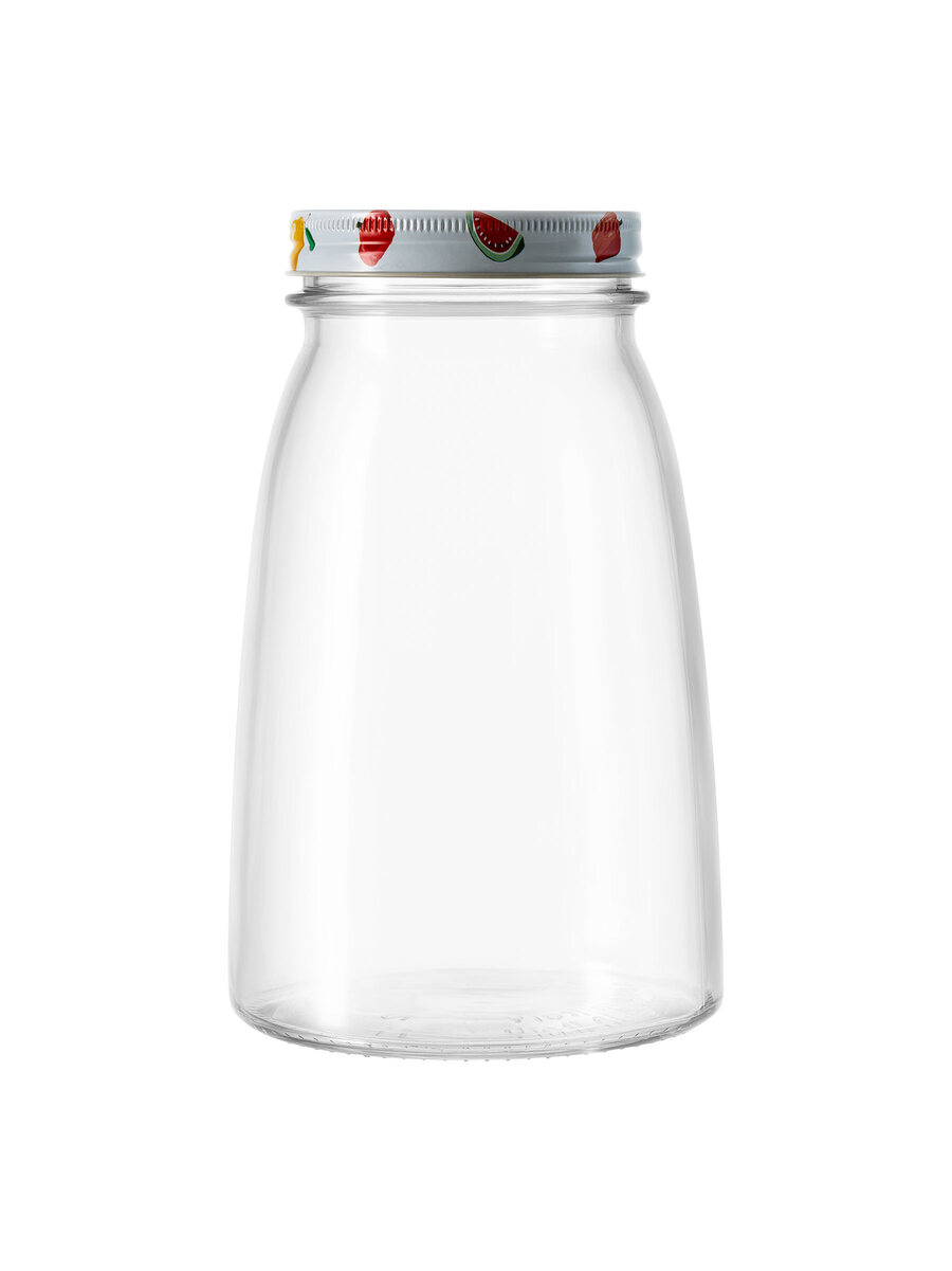 borgonovo-flexy-vorratsglas-1-5-l-schraubdeckel image 2
