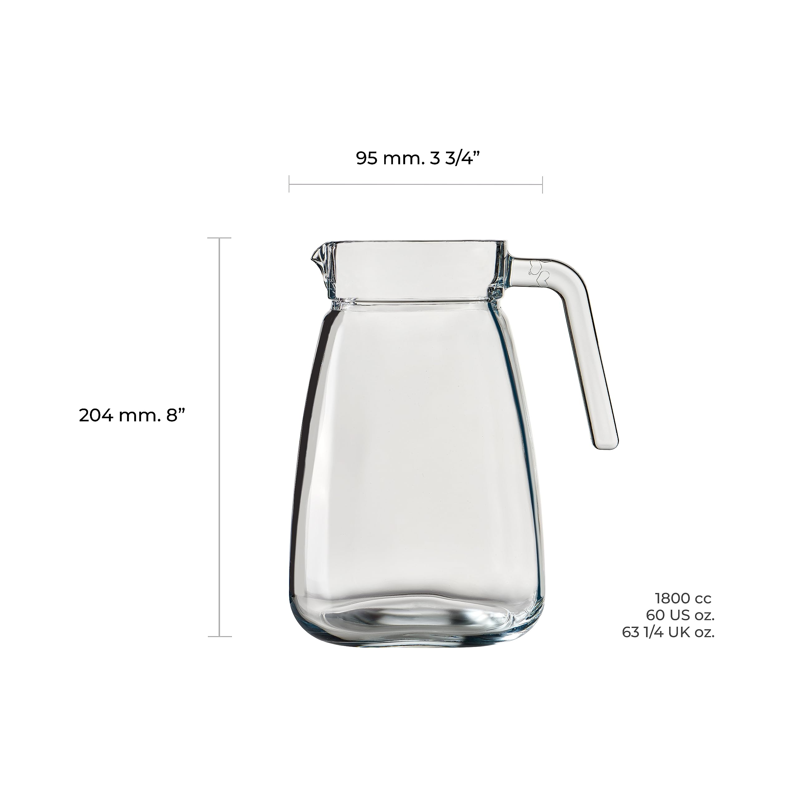 pasabahce-glaskrug-karaffe-1-8-liter-klar-schlank image 3