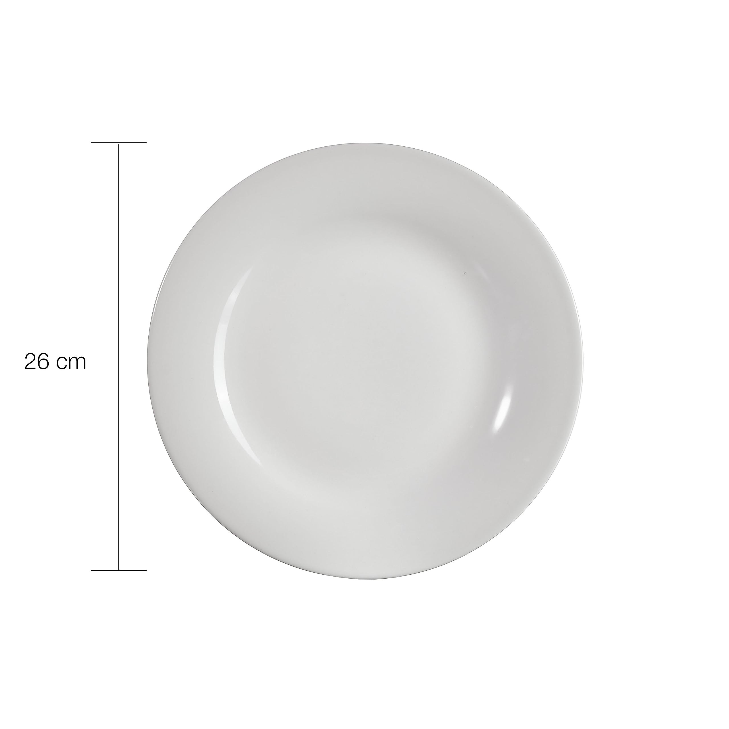 pasabahce-flatware-sets-speiseteller-porzellan-26cm-wei-6er-set image 2