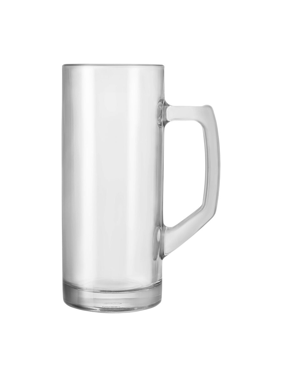 borgonovo-reno-bierkrug-0-3-l-glas-glatt-henkel image 2