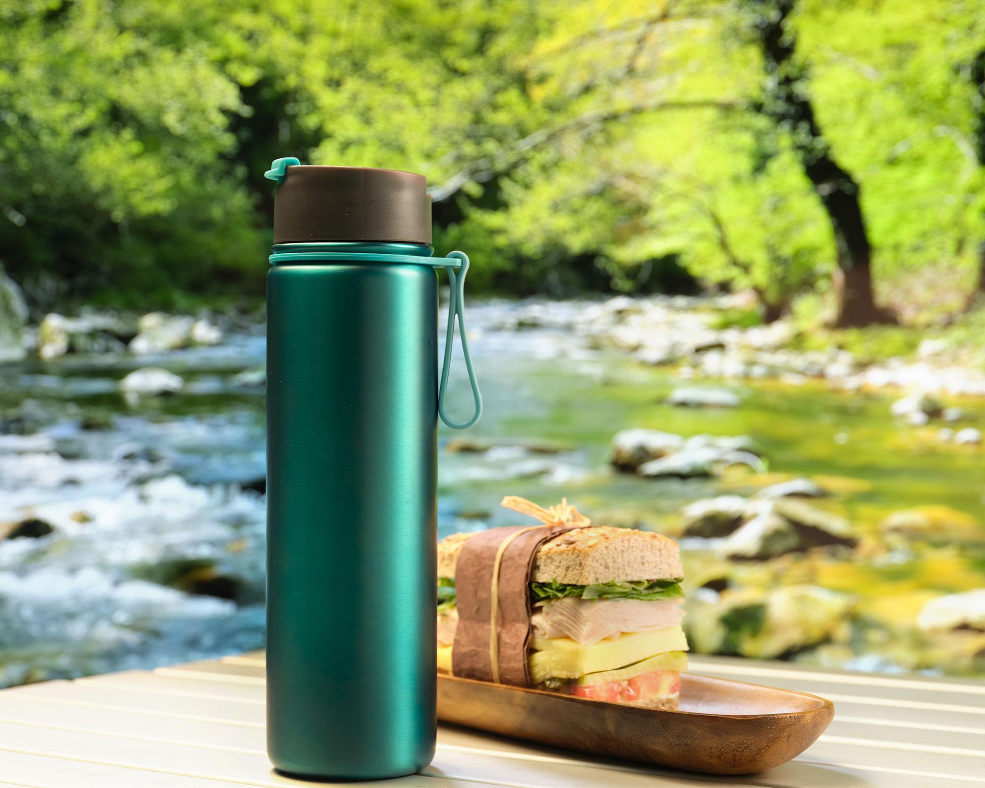 pasabahce-thermos-isolierflasche-700ml-gr-n-edelstahl-bpa-frei image 4