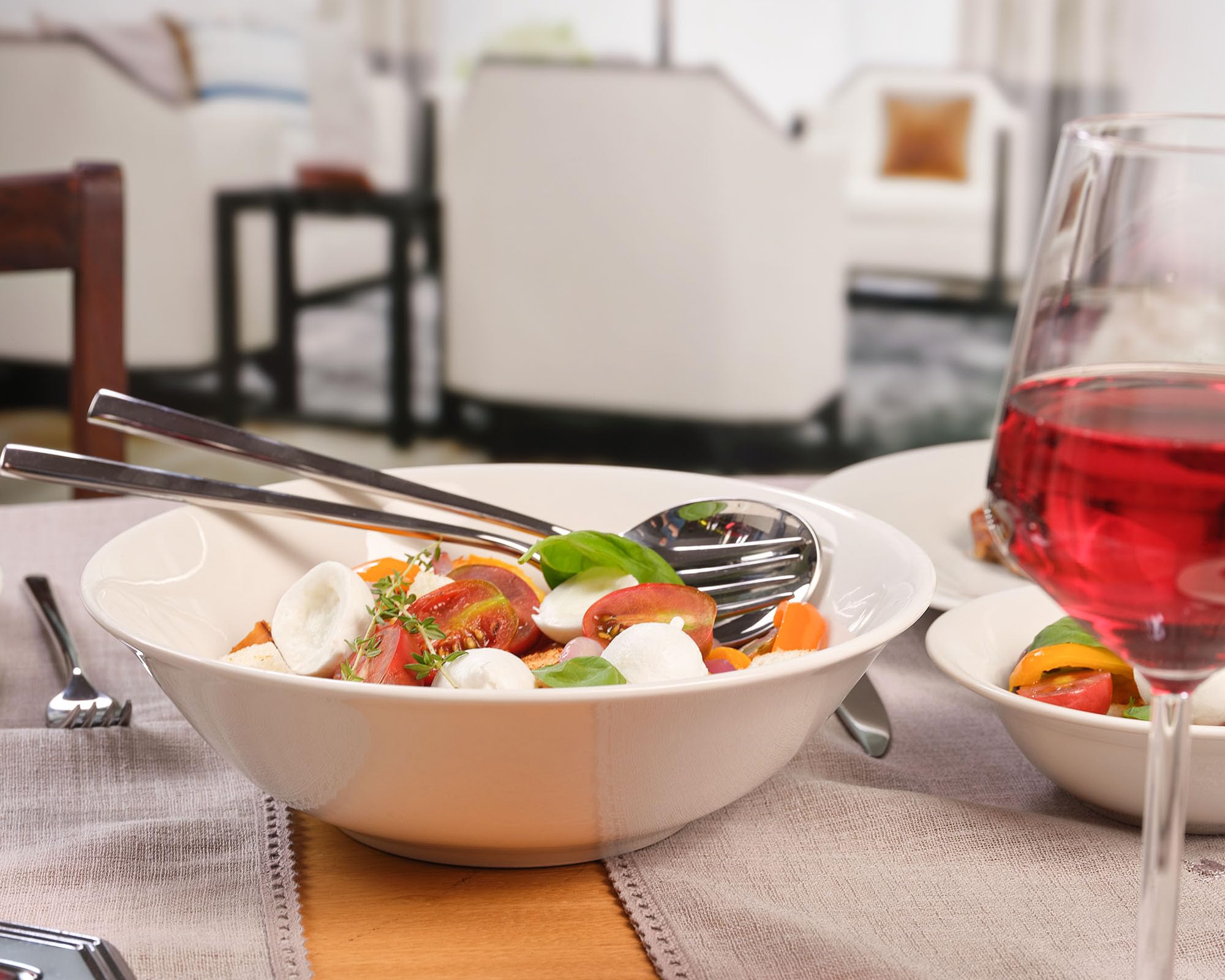 pasabahce-flatware-sets-porzellansch-sseln-24cm-wei-4er-set image 5