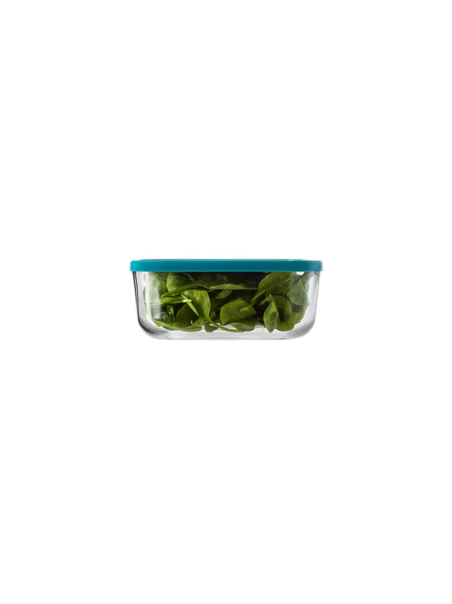 borgonovo-igloo-quadro-vorratsdose-eckig-960ml-15cm-blau image 1