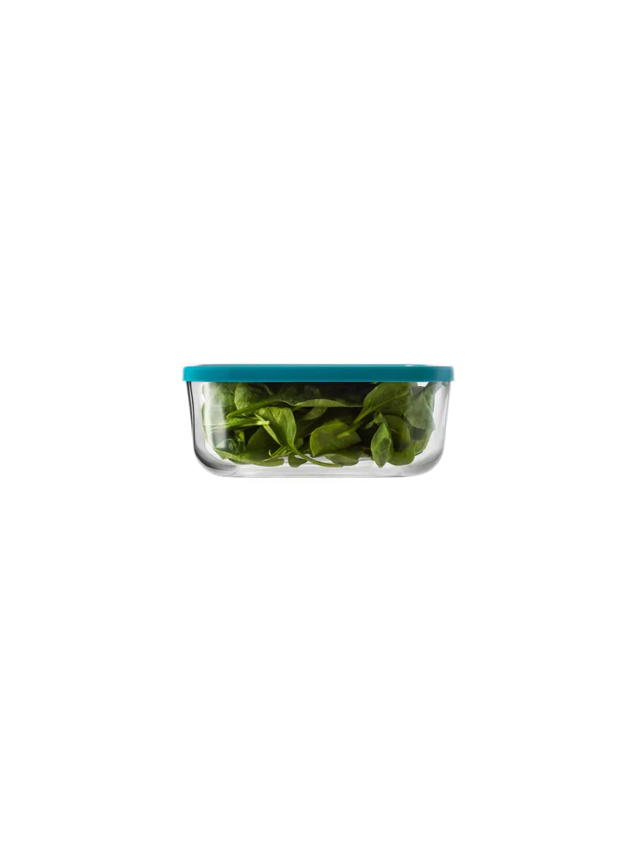 borgonovo-igloo-quadro-vorratsdose-eckig-960ml-15cm-blau image 1