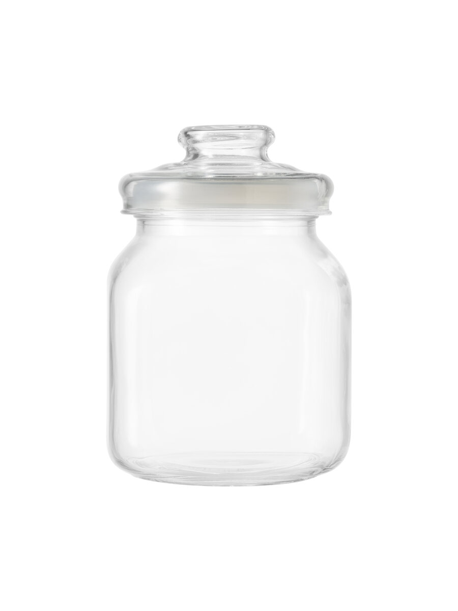 borgonovo-country-vorratsglas-eckig-2-liter-glasdeckel image 2