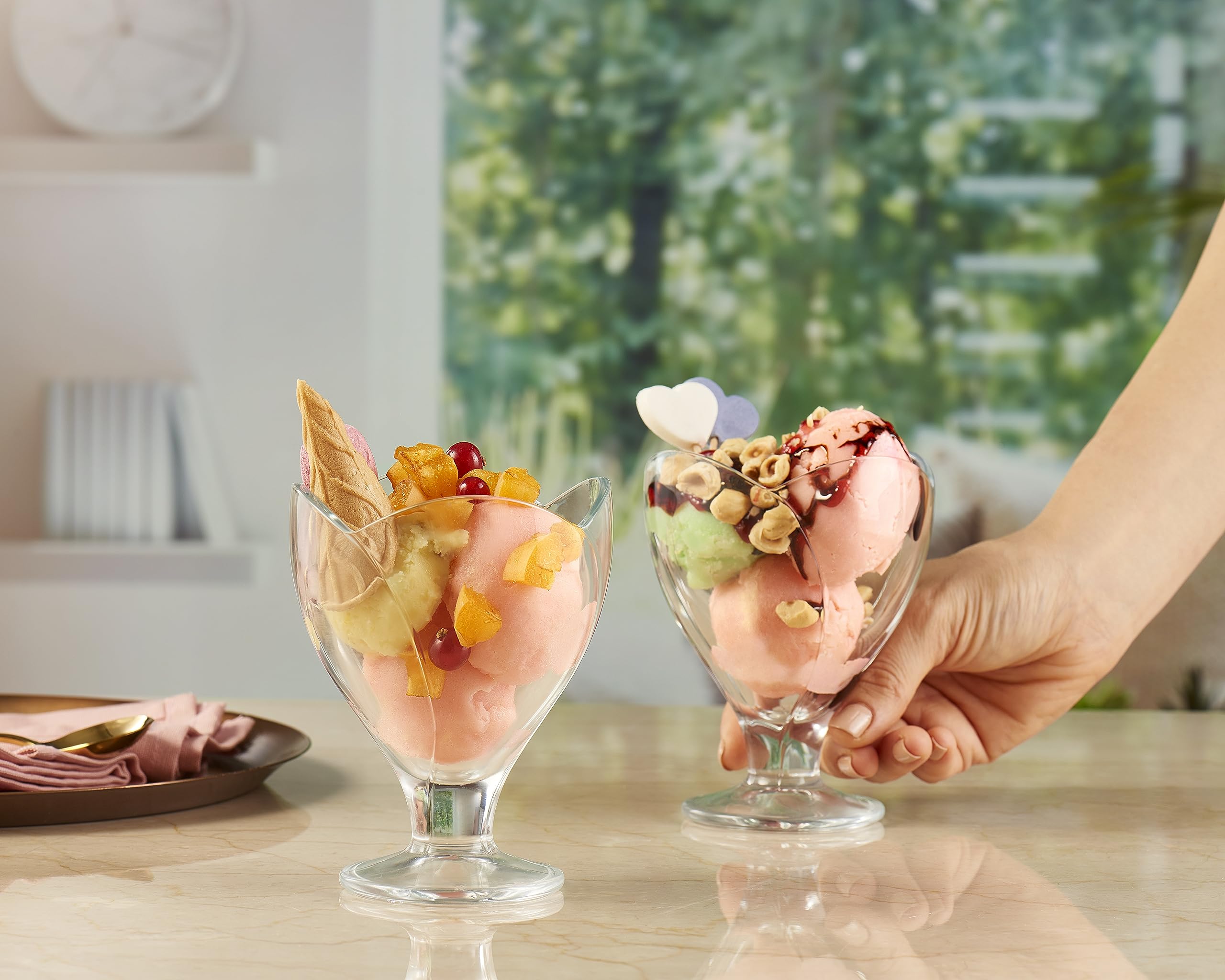 pasabahce-ice-ville-petal-eisbecher-set-2-st-ck-270-ml-blumendesign image 5