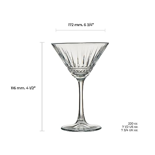 pasabahce-elysia-cocktail-champagnerglas-set-4-st-ck-220-ml-art-deco image 8