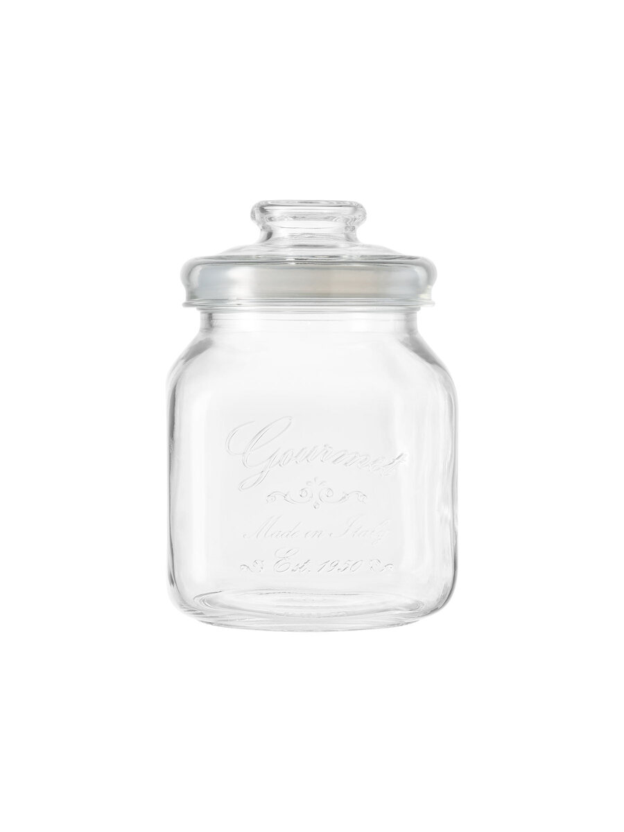 borgonovo-country-gourmet-1700-vorratsglas-1-7-liter-eckig image 2