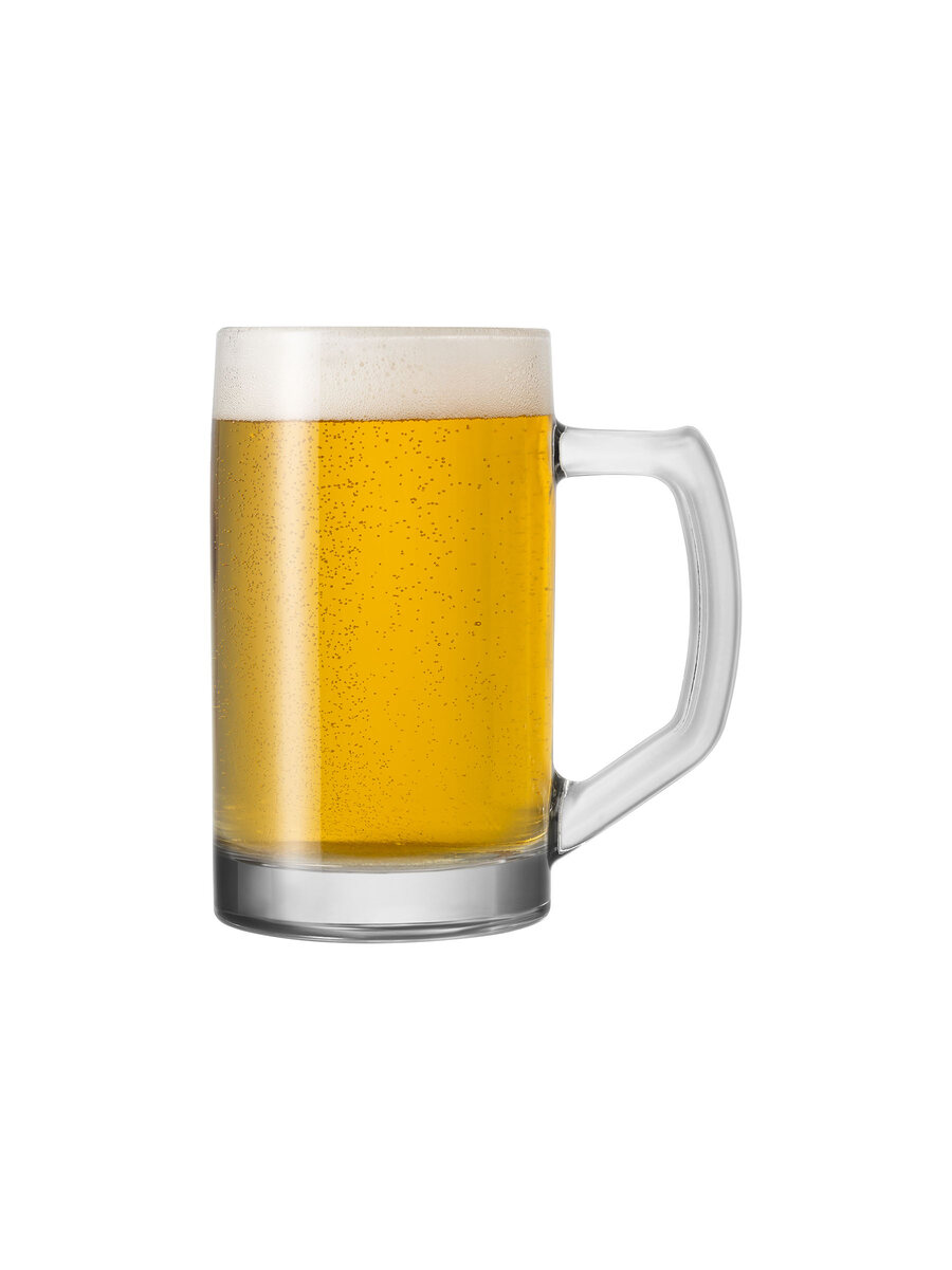 borgonovo-brema-bierkrug-glas-0-2-l-mit-henkel-eichstrich image 1