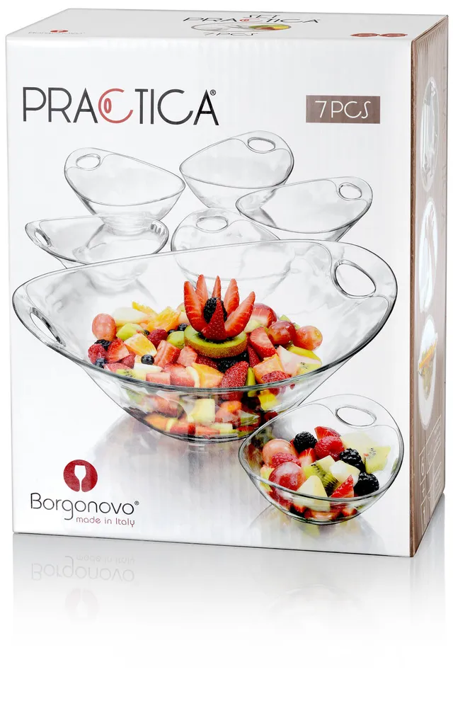 borgonovo-practica-glasschalen-set-7-tlg-dessert-salat image 1