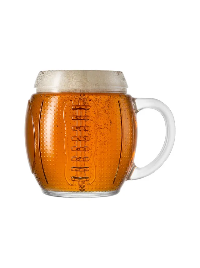 borgonovo-football-bierkrug-0-5-l-glas-american-football image 1
