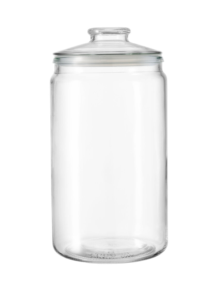 borgonovo-emporium-6000-vorratsglas-6-liter-eckig-mit-glasdeckel image 2