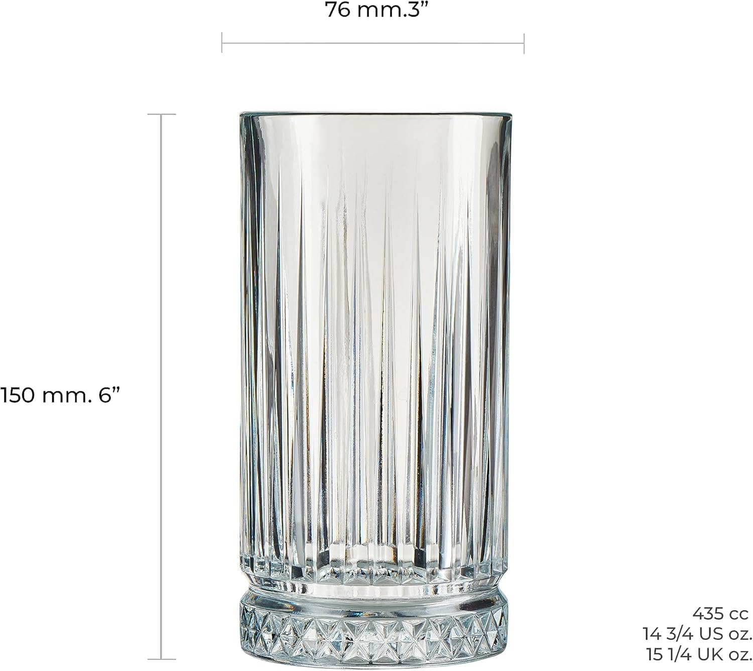pasabahce-elysia-longdrinkglas-44-5-cl-4-st-ck-transparent image 4