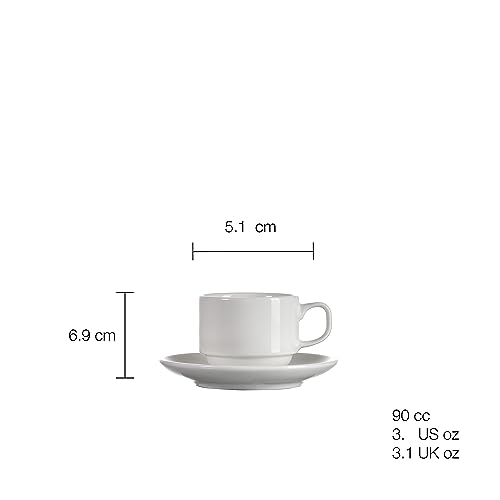 pasabahce-flatware-sets-espressotassen-90ml-wei-porzellan-6er image 8