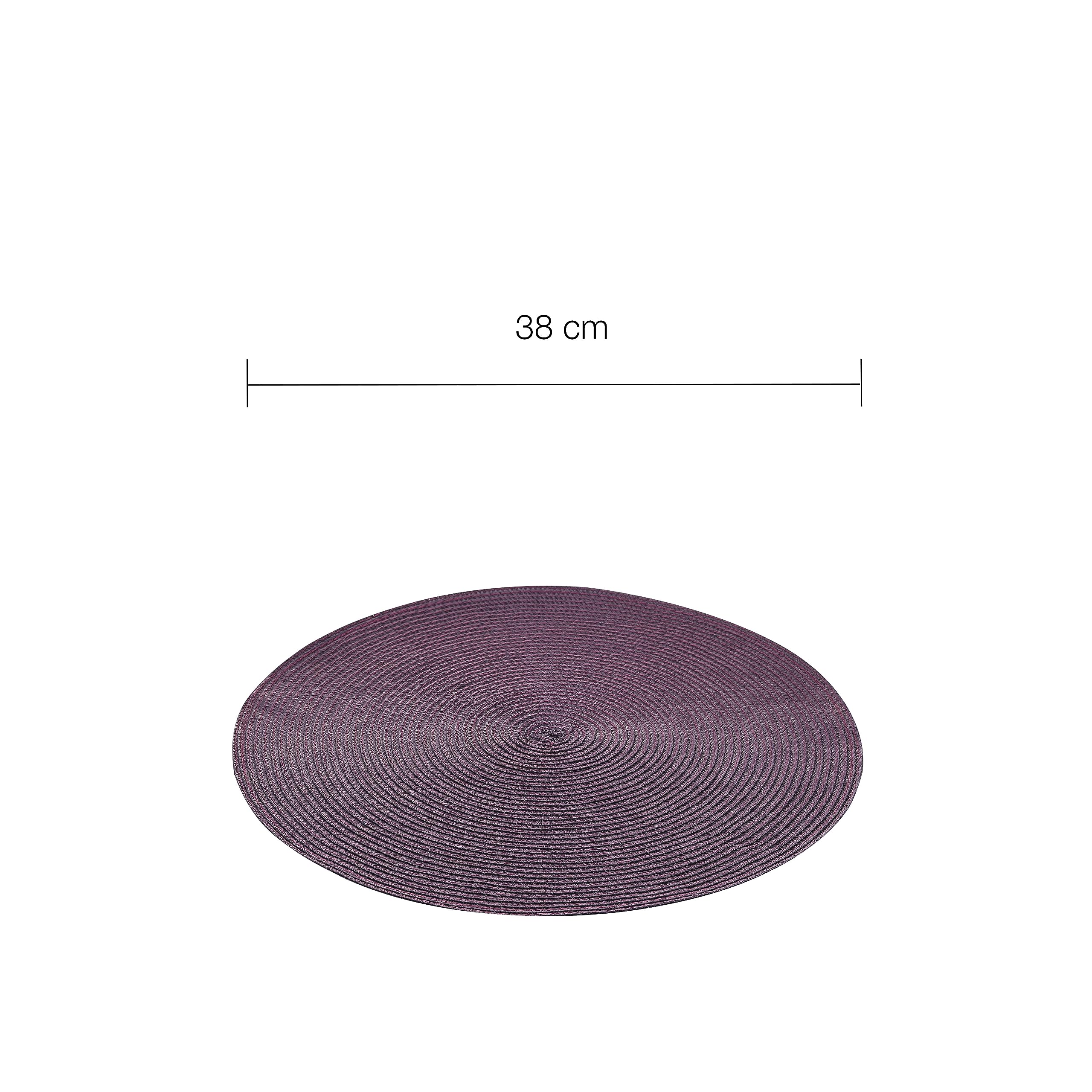 zero-purple-tischset-6er-set-38-cm-rund-hitzebest-ndig image 3