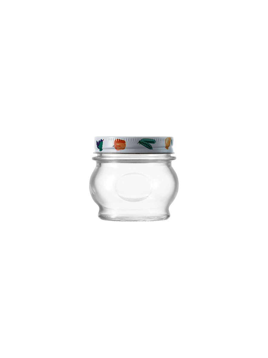 borgonovo-l-ortolano-einmachglas-212-ml-mit-deckel-oval image 2