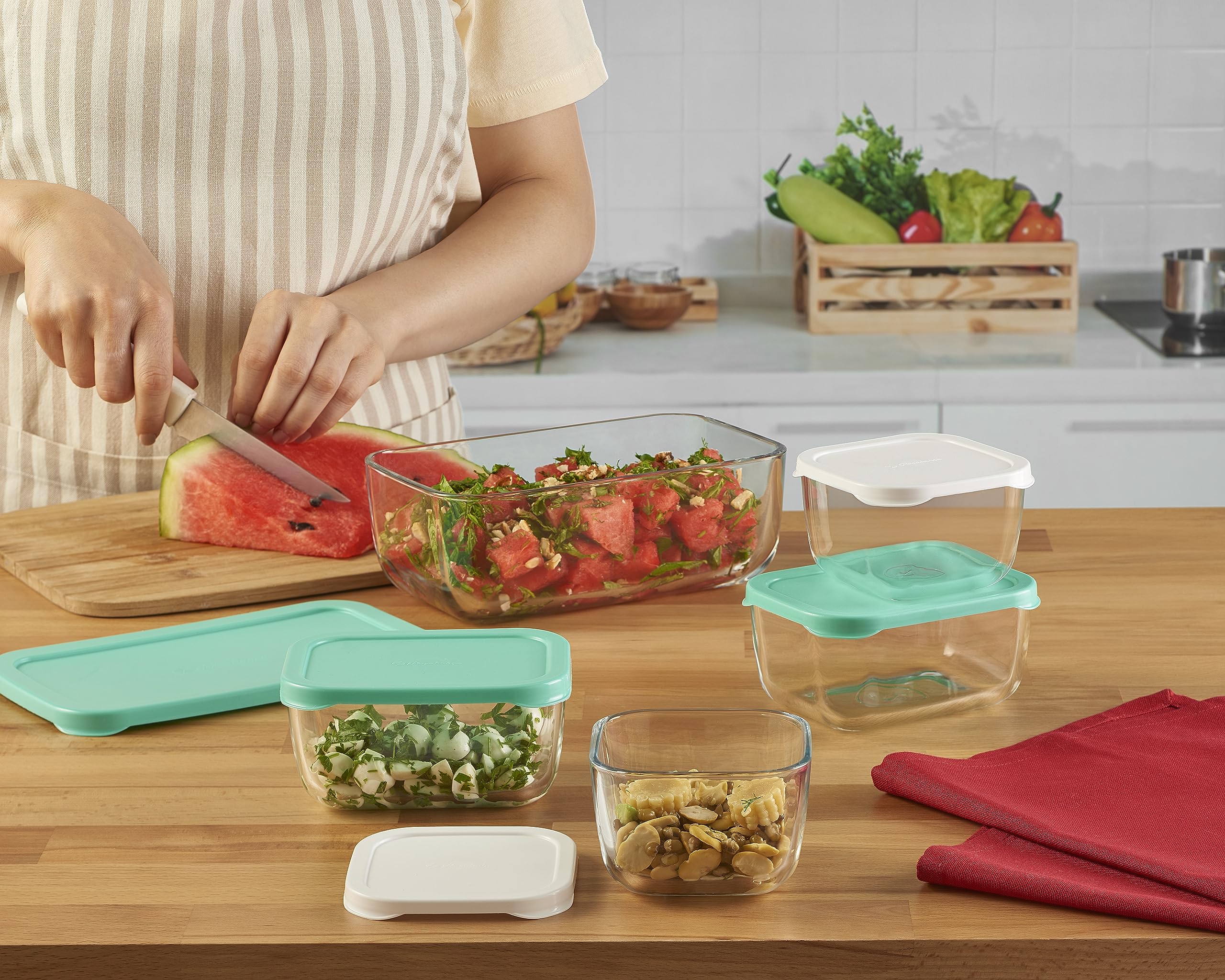 pasabahce-storage-containers-brotdosen-set-mehrfarbig-5-teilig-glas image 5