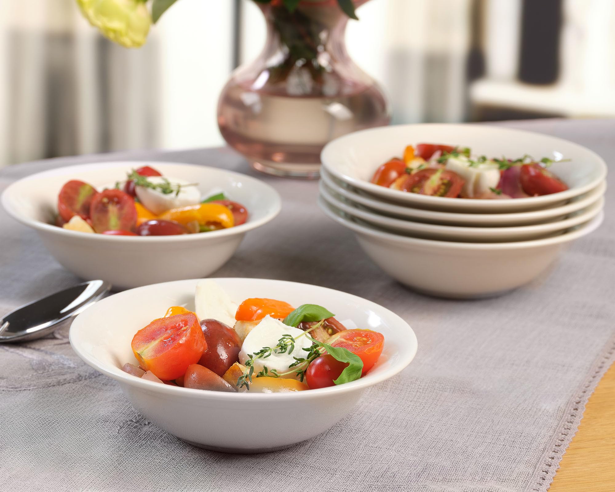 pasabahce-flatware-sets-salatsch-ssel-16cm-wei-porzellan-6er image 6