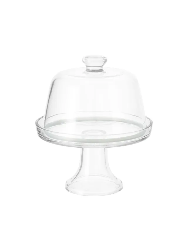 borgonovo-palladio-alzata-servierplatte-22-cm-mit-glasglocke image 1