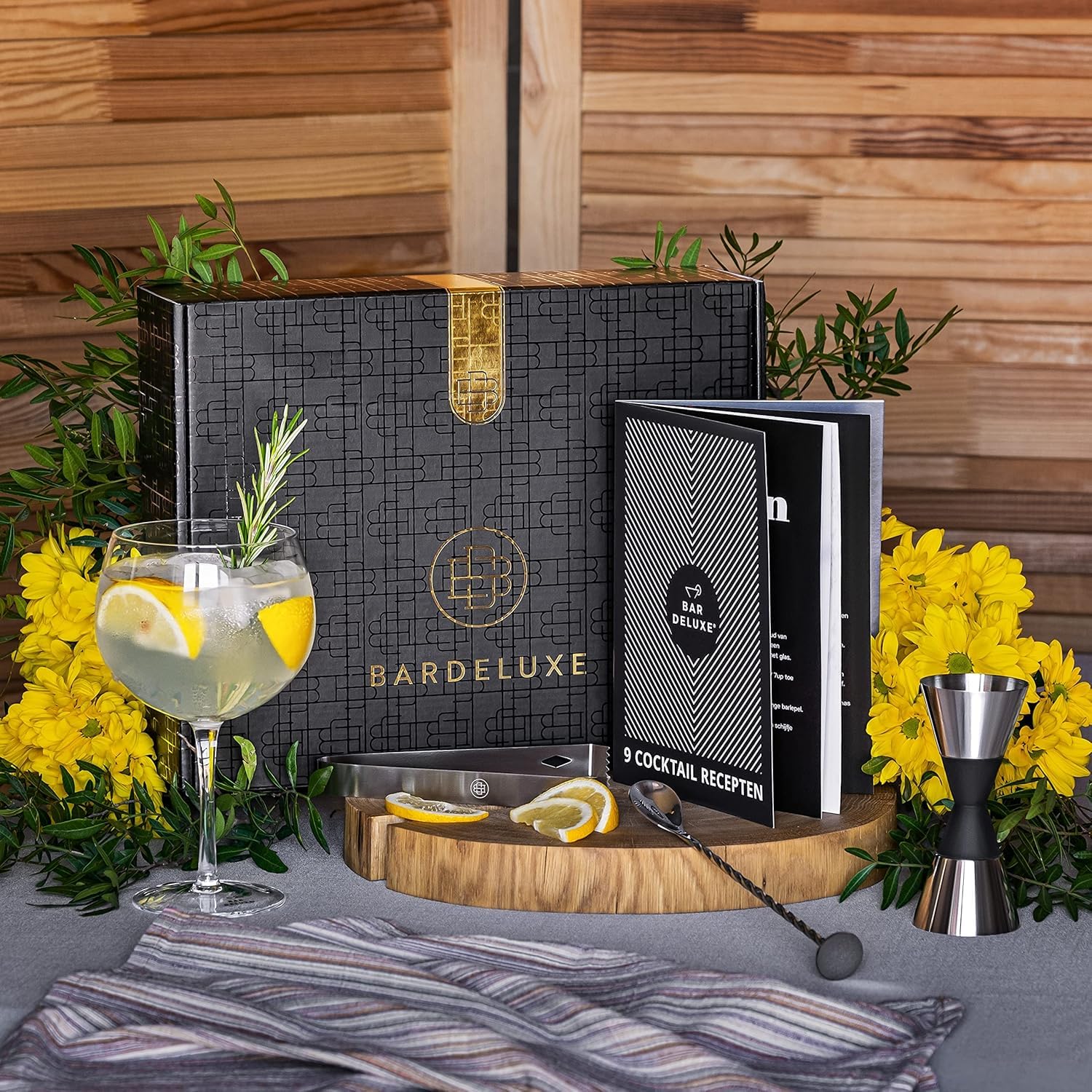 bardeluxe-boston-shaker-cocktail-set-5-teilig-silber-750ml image 7