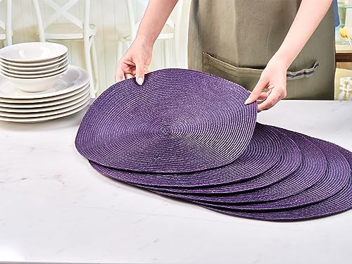 zero-purple-tischset-6er-set-38-cm-rund-hitzebest-ndig image 8