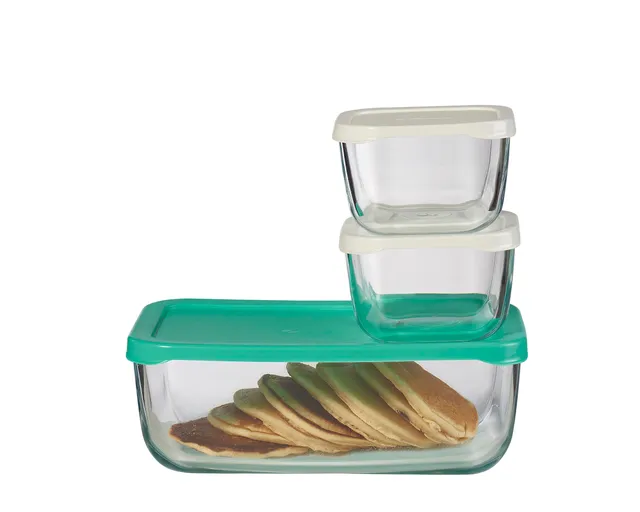 pasabahce-vorratsdosen-set-5er-glas-1030-ml-mehrfarbig image 1