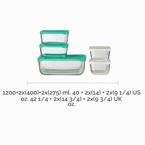 pasabahce-storage-containers-brotdosen-set-mehrfarbig-5-teilig-glas image 8