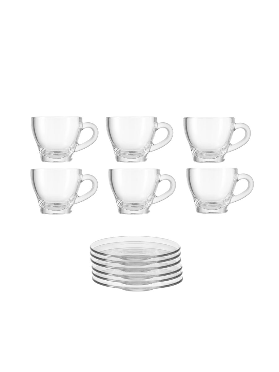 borgonovo-ischia-espressotassen-set-12-tlg-glas image 1