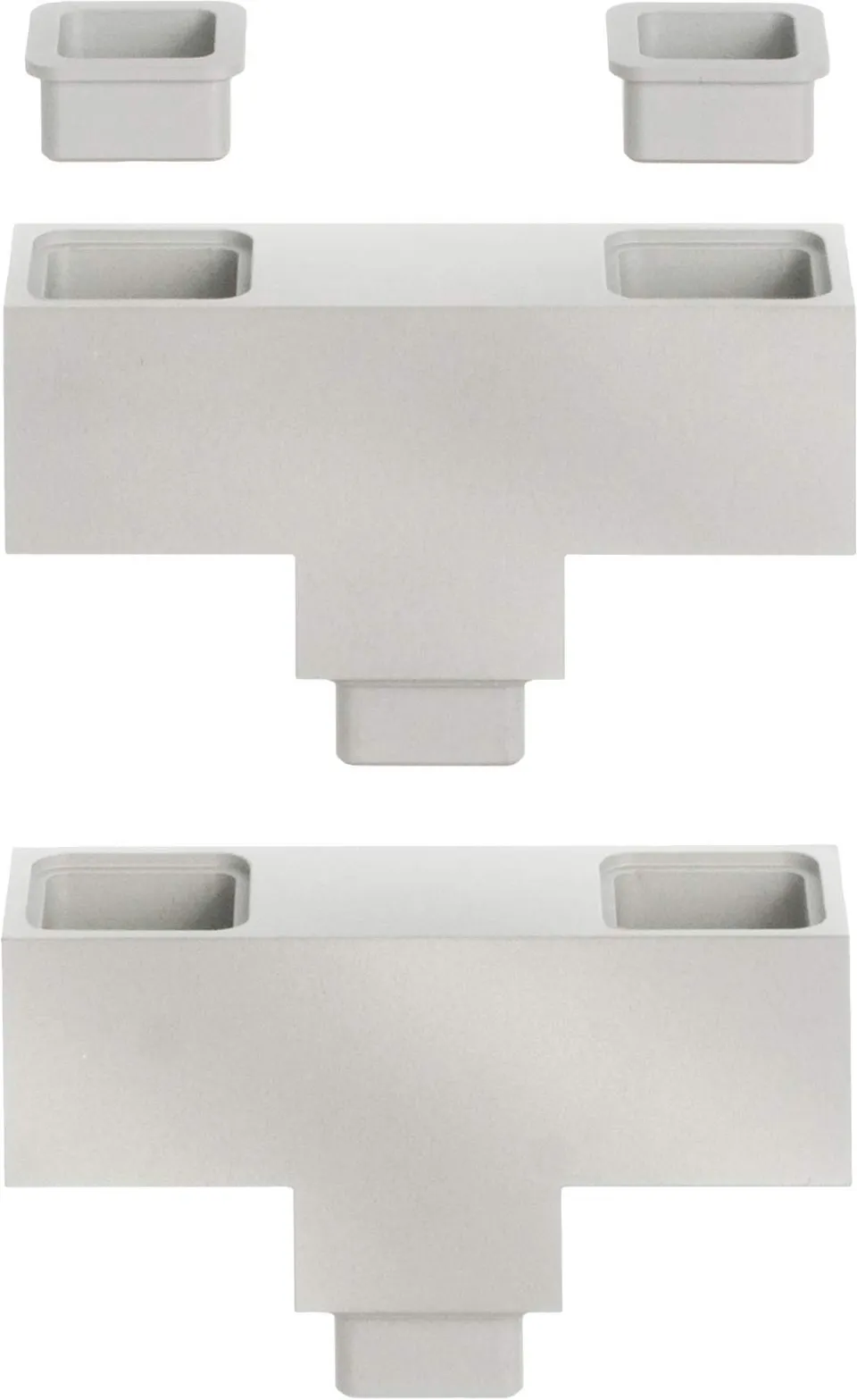 carl-mertens-bricks-kerzenleuchter-modular-matt-mit-kerzen image 1