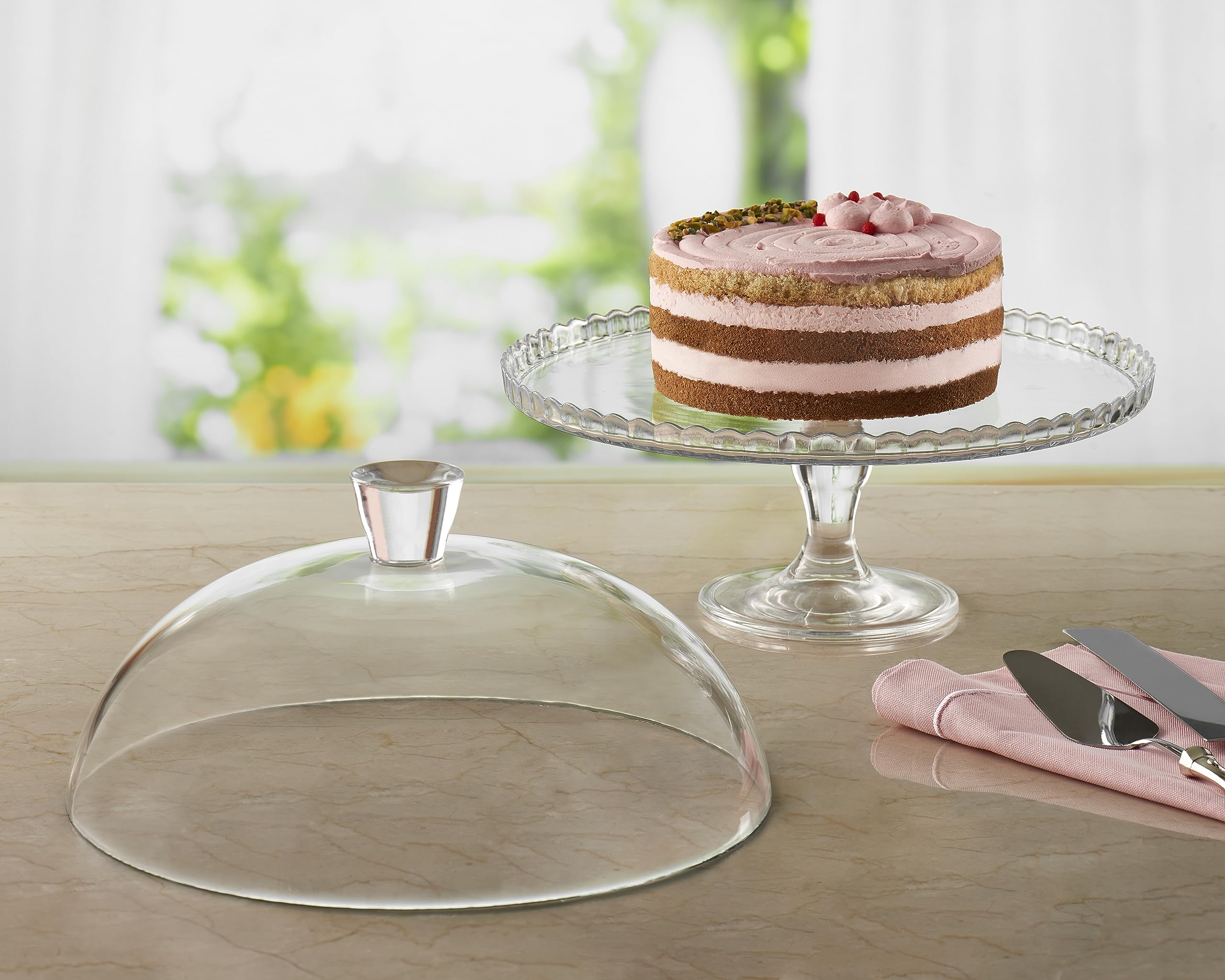 pasabahce-tortenplatte-mit-kuchenglocke-glas-32-cm image 4