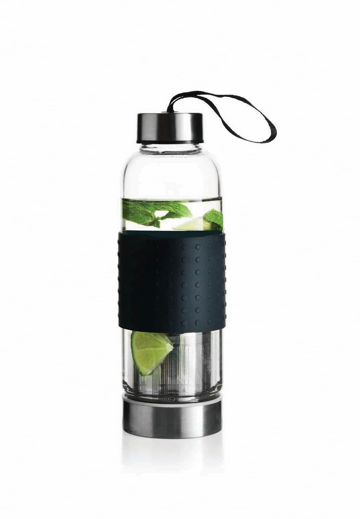 pasabahce-aroma-420-ml-glasflasche-trinkflasche-mit-filter image 1