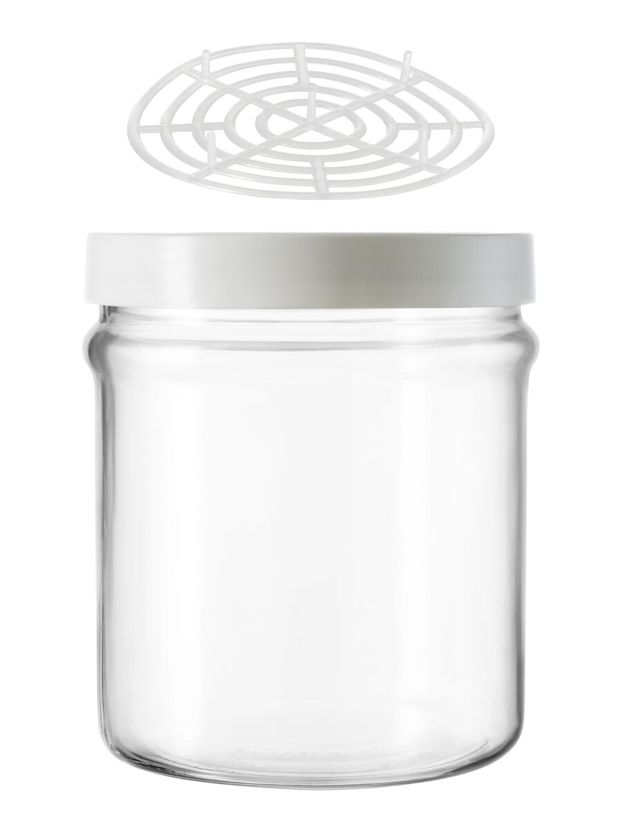 borgonovo-ortes-vorratsglas-3-75-liter-mit-schraubdeckel-und-pressello-wei image 2