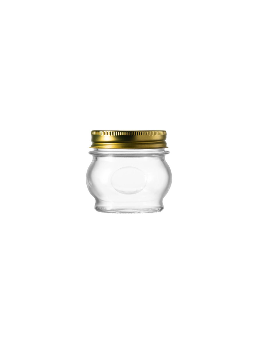 borgonovo-l-ortolano-212-einmachglas-212-ml-golddeckel image 2