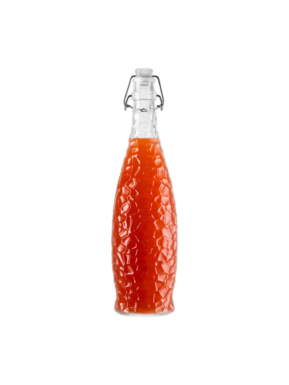 borgonovo-polar-glasflasche-1-l-transparent image 1