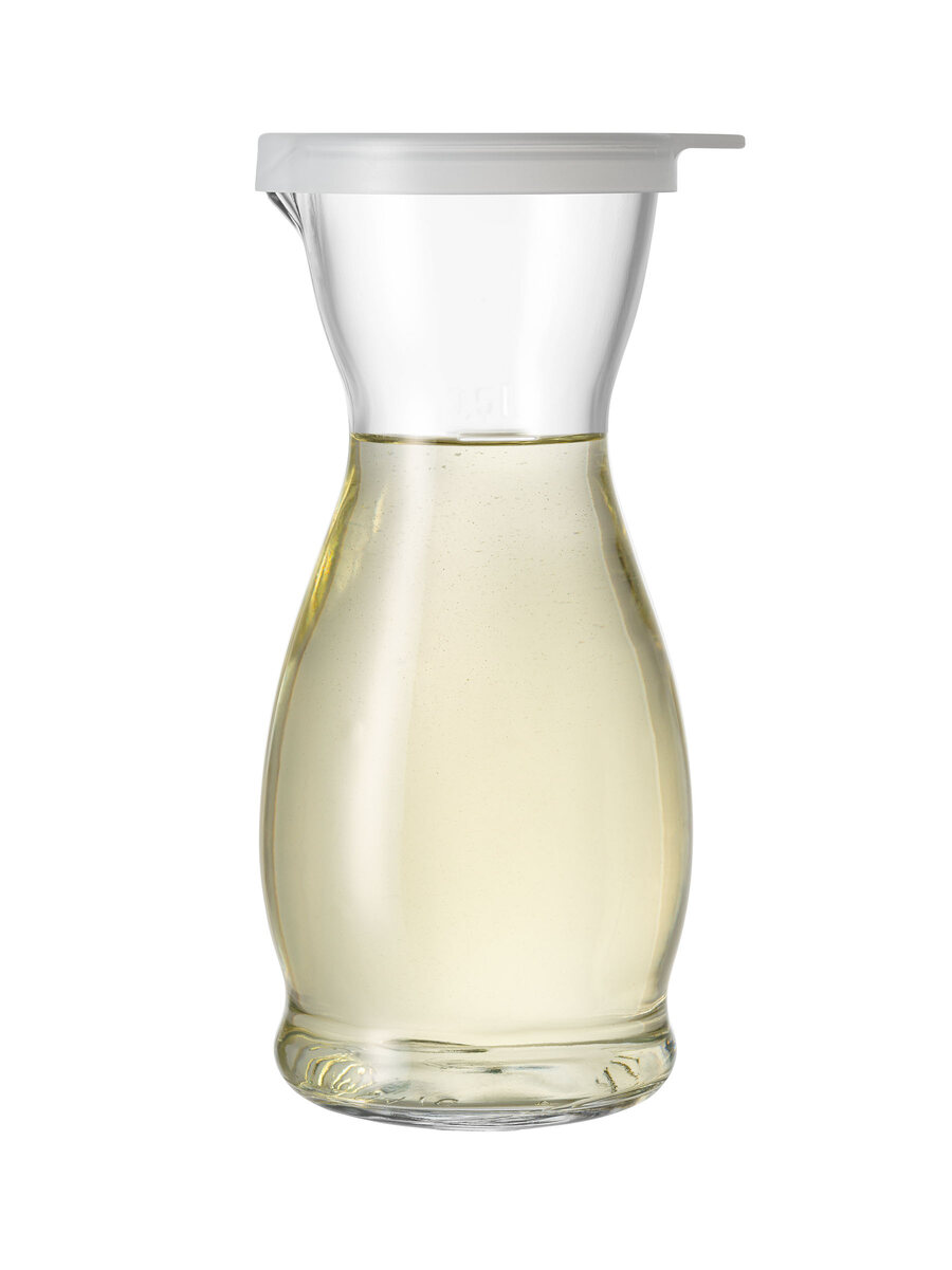borgonovo-indro-karaffe-0-5-l-glas-mit-deckel-transparent image 1
