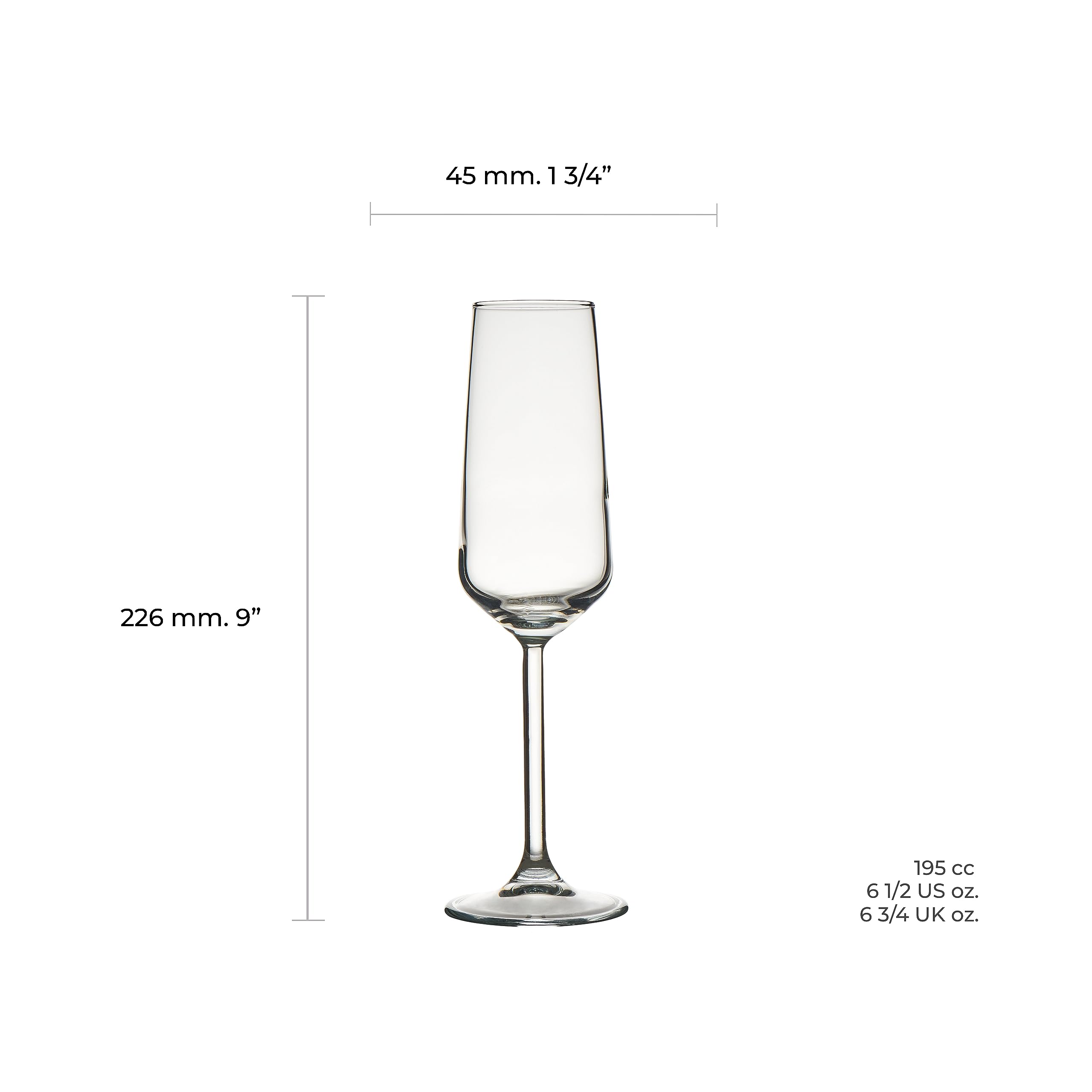 pasabahce-allegra-champagnerglas-195-ml-6er-set-f-r-prosecco image 2