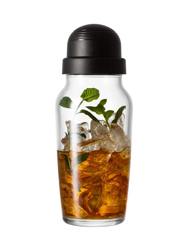 borgonovo-shaker-500-cocktailshaker-glas-585-ml-schwarz image 1