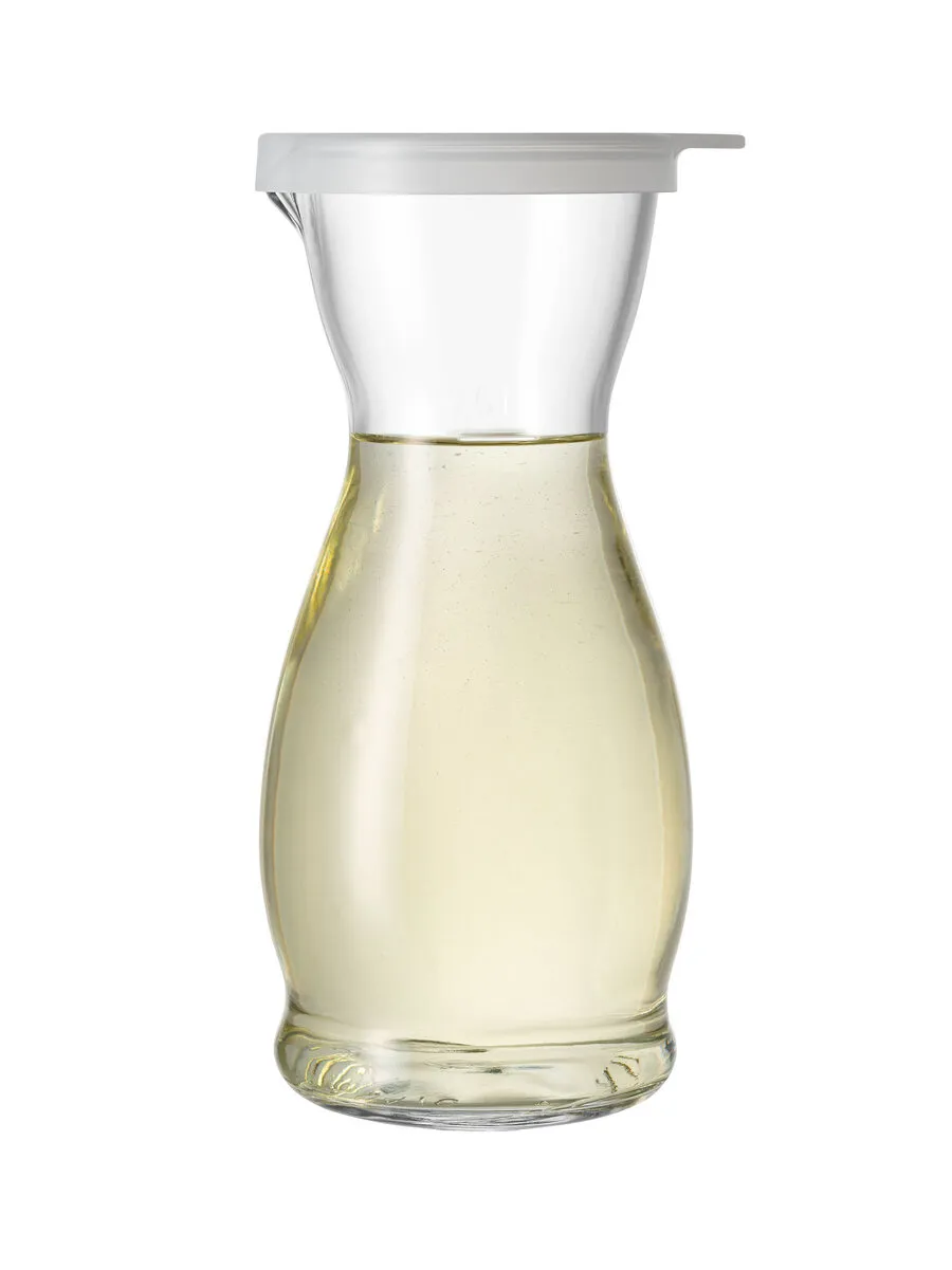 borgonovo-indro-karaffe-0-5-l-glas-mit-deckel-transparent image 1