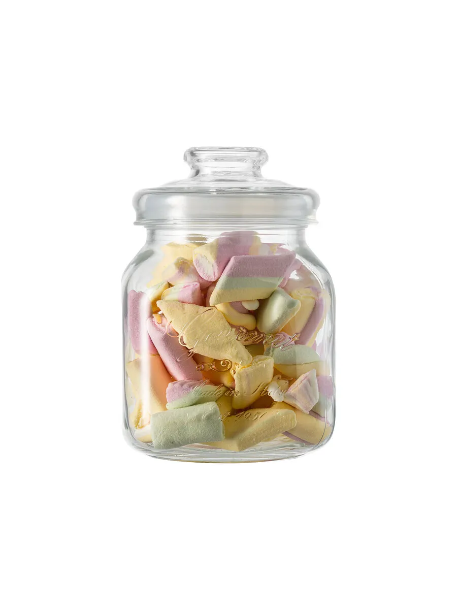 borgonovo-country-gourmet-1700-vorratsglas-1-7-liter-eckig image 1