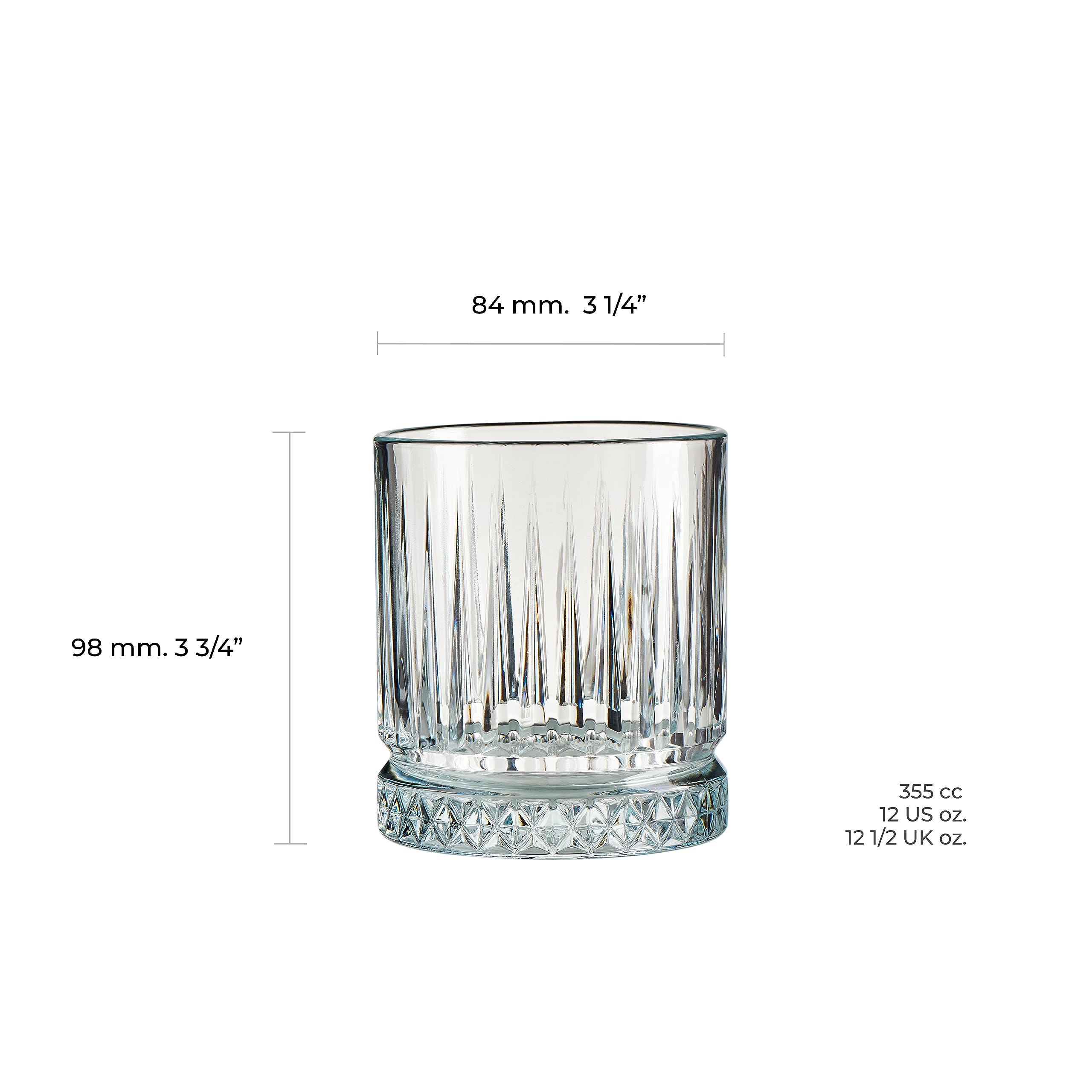 pasabahce-elysia-whiskyglas-retro-355-ml-4er-set-glas image 2