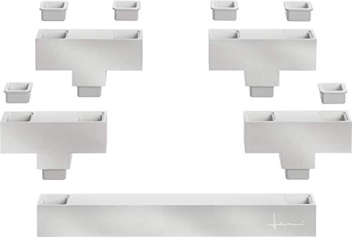 carl-mertens-bricks-kerzenleuchter-modular-matt-mit-kerzen image 7