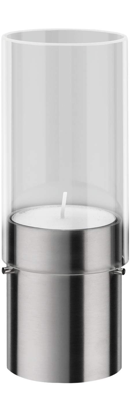 carl-mertens-tabula-nova-s-windlicht-glas-klar-edelstahl image 2