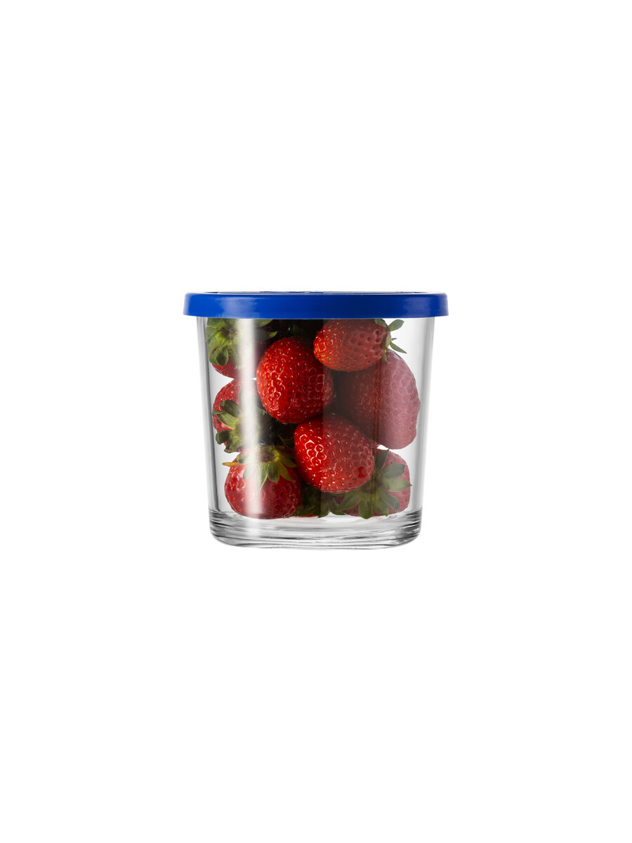 borgonovo-igloo-800-vorratsdose-glas-800-ml-blauer-deckel image 3