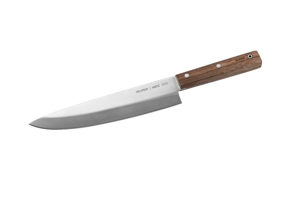 carl-mertens-metz-bbq-messer-37cm-nussbaum-solingen image 1