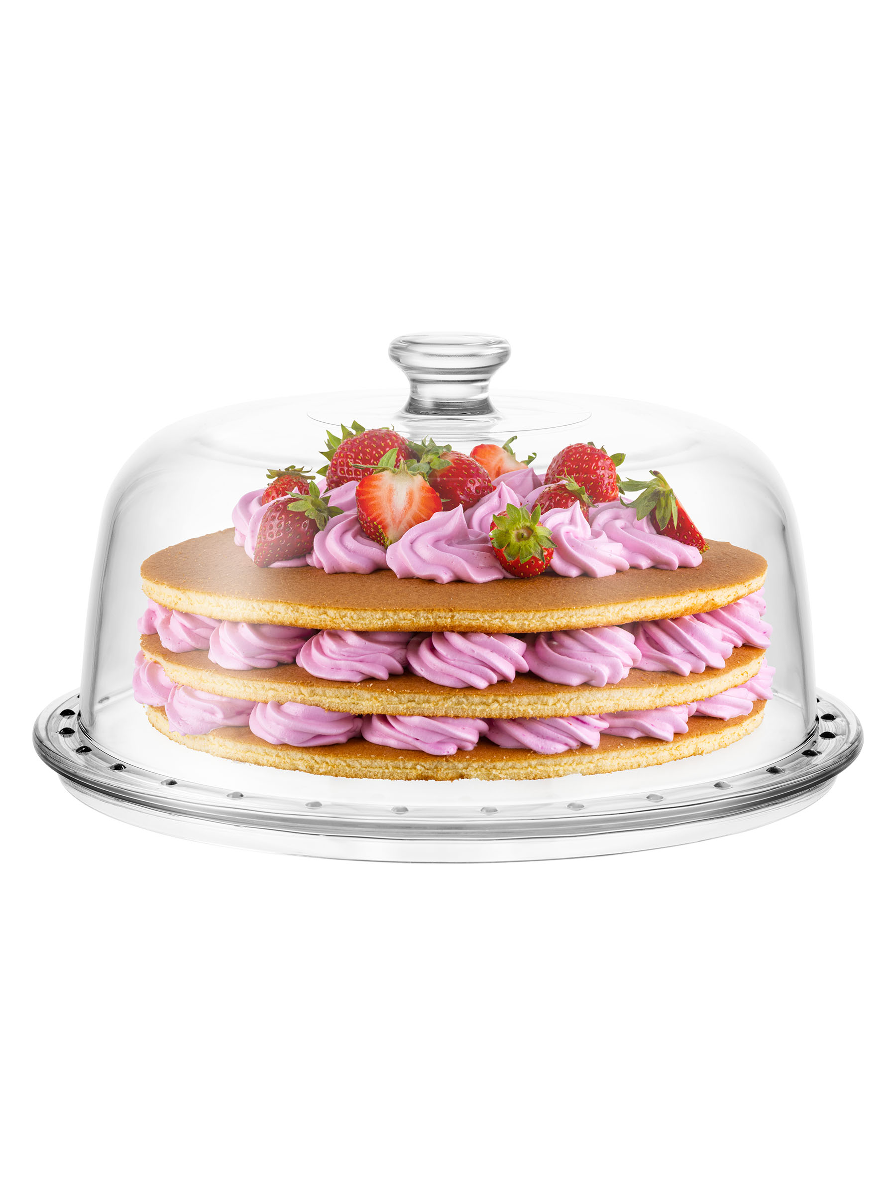 borgonovo-palladio-tortenplatte-31-cm-mit-glashaube image 1